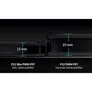 ARCTIC Gehäuselüfter P12 Slim PWM PST 120 mm schwarz  4-pin
