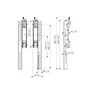 Vogels PFS 3504 Adapterstrips VESA: 400x100 445mm Höhe