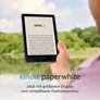 Amazon Kindle Paperwhite 16GB eReader mit 6,8-Zoll-Display (17,3 cm) und verstellbarer Farbtemperatur – mit Werbung
