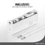 4smarts Powerbank Lucid Block 20000mAh 100W USB-C weiß