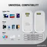 4smarts Powerbank Lucid Block 20000mAh 100W USB-C weiß