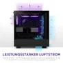 NZXT H5 Flow RGB Midi Tower ATX Gehäuse schwarz  mit Sichtfenster