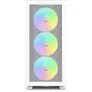 NZXT H7 Flow White RGB Midi Tower ATX Gaming Gehäuse mit Glasfenster