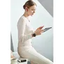 Huawei Watch GT 3 Smartwatch 42mm (Milo) White Leather AMOLED-Display