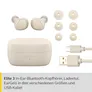 JABRA Elite 3 Bluetooth True-Wireless In-Ear Kopfhörer Gold Beige