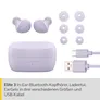 JABRA Elite 3 Bluetooth True-Wireless In-Ear Kopfhörer Lila