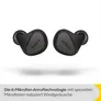 JABRA Elite 5 Bluetooth In-Ear Kopfhörer Titanium Schwarz