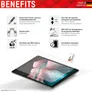 Displex Displayschutz Tablet Glass Samsung Galaxy Tab S6 Lite