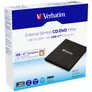 Verbatim 43886 Slimline Brenner 8x DVD±R 6x DVD-RAM USB 3.2 Schwarz extern