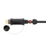 PYTHON AOC Hybrid High-Speed HDMI® 2.0b stahlarmiert 4K @60Hz schwarz 15m