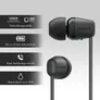 Sony WI-C100 Kabellose In-Ear-Kopfhörer schwarz