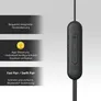 Sony WI-C100 Kabellose In-Ear-Kopfhörer schwarz