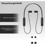 Sony WI-C100 Kabellose In-Ear-Kopfhörer schwarz