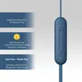 Sony WI-C100 Kabellose In-Ear-Kopfhörer blau
