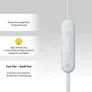 Sony WI-C100 Kabellose In-Ear-Kopfhörer weiß