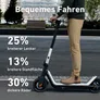 NIU KQi3 Sport E-Scooter mit Straßenzulassung blau