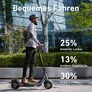 NIU KQi3 Pro E-Scooter mit Straßenzulassung schwarz
