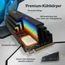 Crucial T700 NVMe SSD 2 TB M.2 2280 PCIe 5.0 mit Kühlkörper