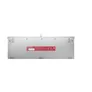 Cherry MX Board 2.0S kabelgebundene Gaming Tastatur weiß DE Layout rot