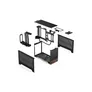 Fractal Design Terra Graphite Mini Gaming Gehäuse mITX Schwarz