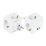 Kabelmeister Steckdosenwürfel 3x Schuko-Buchse, USB-C (20W, PD3.0), USB-A, weiss