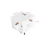 Kabelmeister Steckdosenwürfel 3x Schuko-Buchse, USB-C (20W, PD3.0), USB-A, weiss