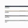 Apple MacBook Air 15,3" 2023 M2/8/512GB SSD 10C GPU Space Grau MQKQ3D/A