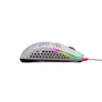 Cherry XTRFY M42 RGB kabelgebundene Gaming Maus USB Retro Grau