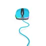 Cherry XTRFY M4 RGB kabelgebundene Gaming Maus USB Miami Blue