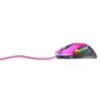 Cherry XTRFY M4 RGB kabelgebundene Gaming Maus USB Pink