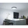 Philips Hue White Ambiance Aurelle Deckenleuchte sw + Dimmschalter • rund