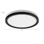 Philips Hue White Ambiance Aurelle Deckenleuchte sw + Dimmschalter • rund