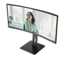 AOC CU34P3CV 86,4cm (34“) UWQHD VA Monitor Curved 21:9 HDMI/DP/USB-C PD65W 100Hz