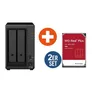 Synology Diskstation DS723+ NAS System 2-Bay inkl. 2x 4TB WD Red Plus WD40EFPX