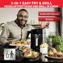 Tefal EY505815 Easy Fry & Grill Precision Heißluft-Fritteuse XL schwarz