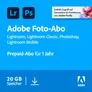 Adobe Creative Cloud Foto-Abo | 20 GB | Download & Produktschlüssel