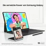 Samsung GALAXY Tab S9 X710N WiFi 256GB beige Android 13.0 Tablet + Book Cover Keyboard EF-DX715