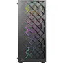 AZZA Spectra Black ATX Gaming Tower, RGB Beleuchtung, Glasfenster