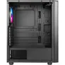 AZZA Spectra Black ATX Gaming Tower, RGB Beleuchtung, Glasfenster