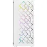 AZZA Spectra White ATX Gaming Tower, RGB Beleuchtung, Glasfenster