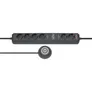 Brennenstuhl Eco Line Comfort Switch Plus Steckdosenleiste 6-fach 1,5m anthrazit