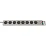 Brennenstuhl Super-Solid Steckdosenleiste 8-fach 2,5m silber