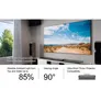 AWOL Vision Daylight ALR Beamer Leinwand, 100" 223,4 x 126,5 x 2,5cm