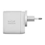 Native Union 67W Dual USB-C Fast GaN PD Wall Charger Weiß