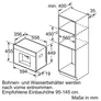 Bosch CTL636ES6 Serie 8 Einbau-Kaffee-Vollautomat schwarz / edelstahl