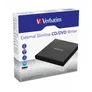 Verbatim 98938 Slimline Brenner 8x DVD±R 8x DVD-RAM USB 2.0 Schwarz extern