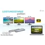 i-tec USB-C Metal Ergonomic 3x 4K Display Docking Station + PD 100W