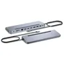 i-tec USB-C Metal Ergonomic 3x 4K Display Docking Station + PD 100W