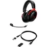 HyperX Cloud III Wireless Black/Red Gaming Headset für PS4/PS5 & PC