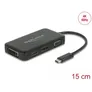 Delock Adapter USB Type-C™ Stecker > VGA / HDMI / DVI / DisplayPort Buchse